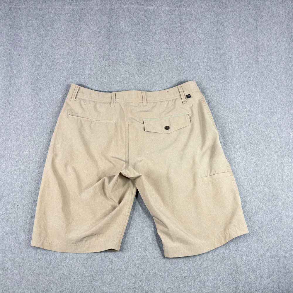 7 Diamonds 7D Men's Velocity Performance Golf Shorts Beige 32